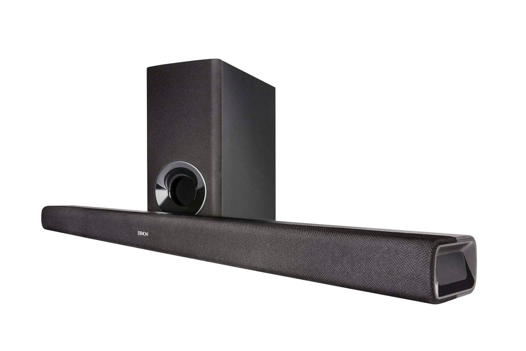 Denon DHT-S316, soundbar subwooferilla, avattu paketti