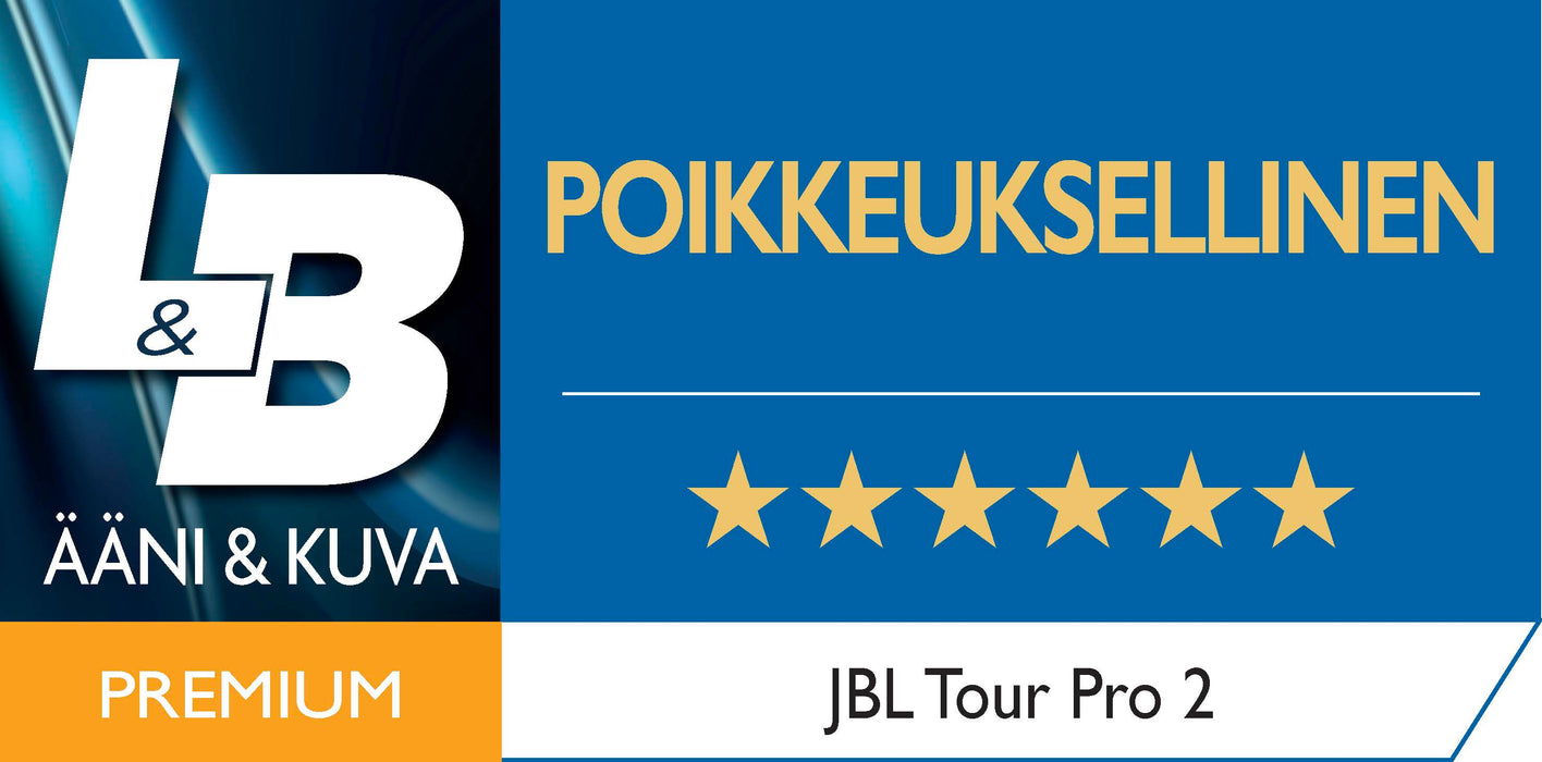 JBL Tour Pro 2 langattomat vastamelunappikuulokkeet
