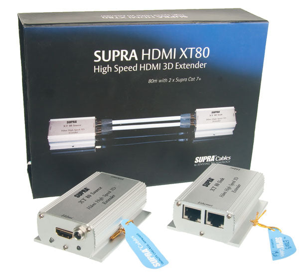 Supra - Extender Xt80 - Vahvistin Hdmi Signaalille,  - HifiStudio