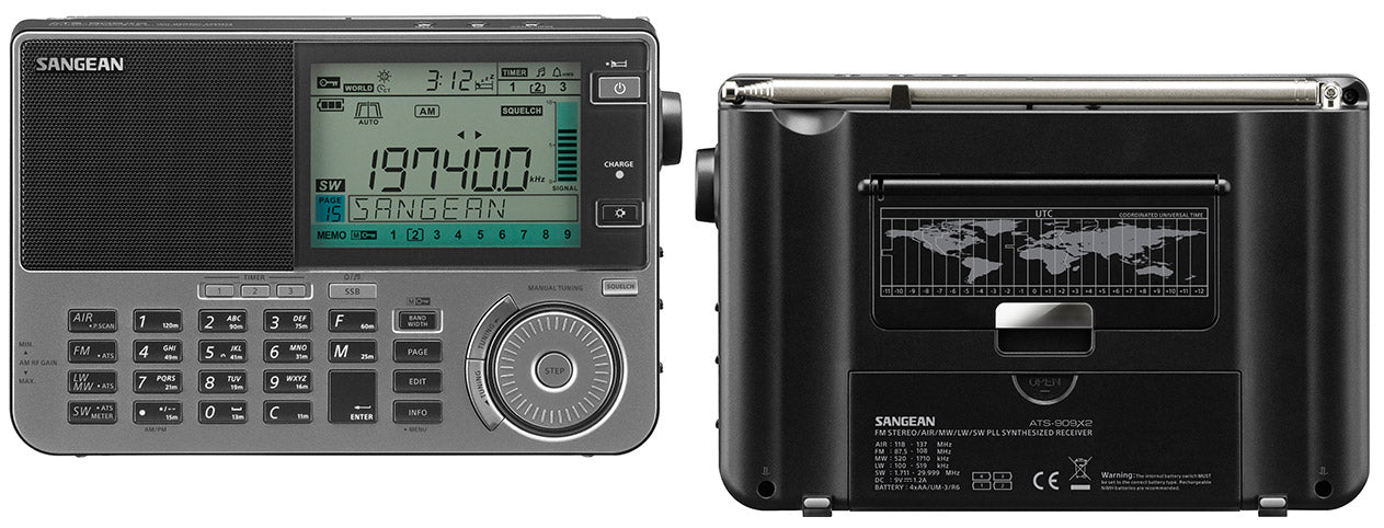 Sangean ATS-909 X2 - Maailmanradio