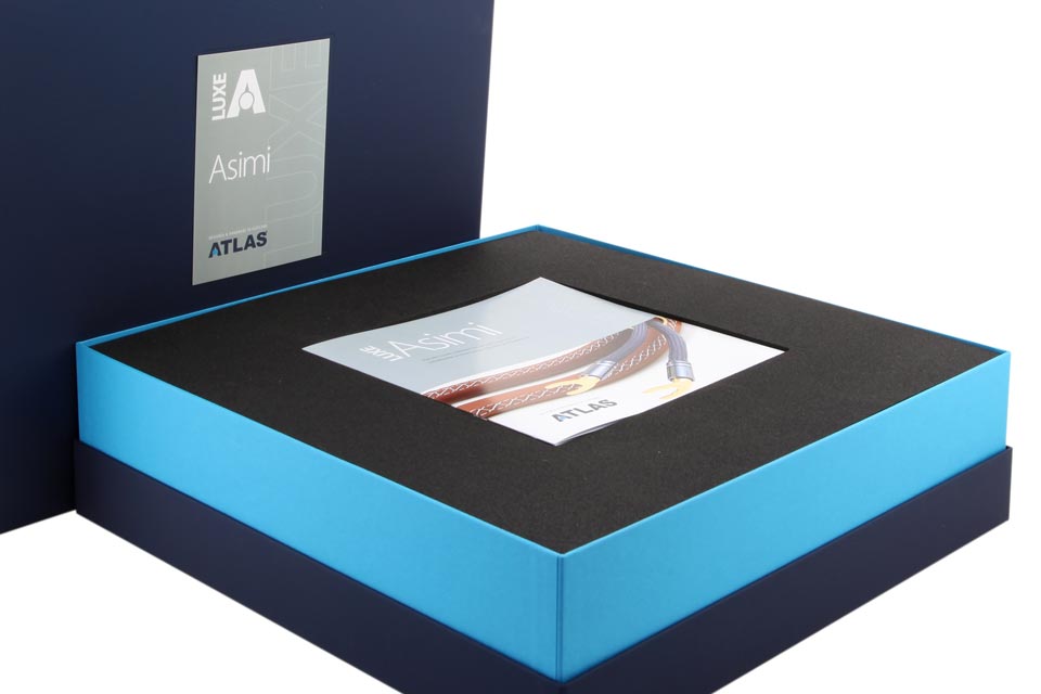 Atlas Asimi Transpose Speaker Silver Z Grun Luxe - Kaiutinkaapeli