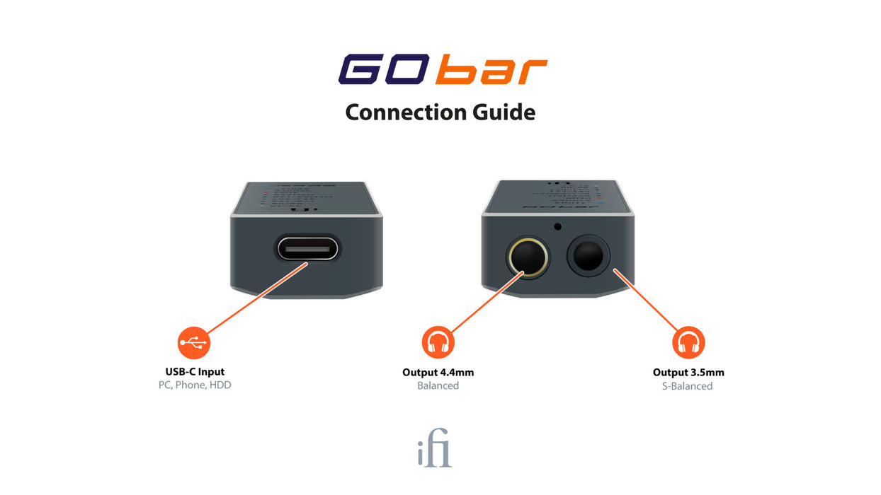 Ifi GO bar - Kannettava DAC/kuulokevahvistin