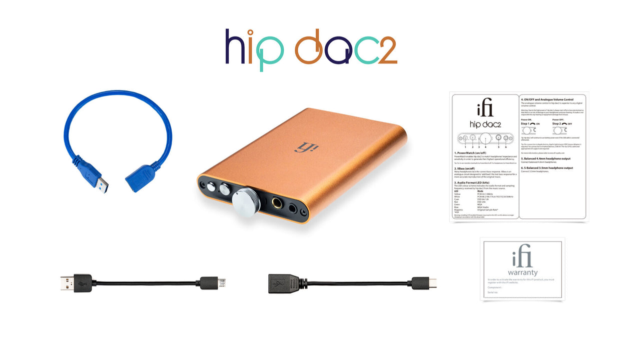 Ifi Audio Hip Dac 2 - Kuulokevahvistin/DAC
