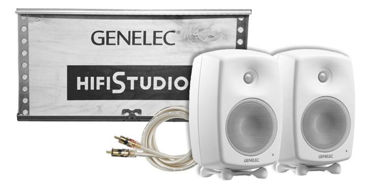 Genelec - G Three - Juhlapaketti, Valkoinen - HifiStudio
