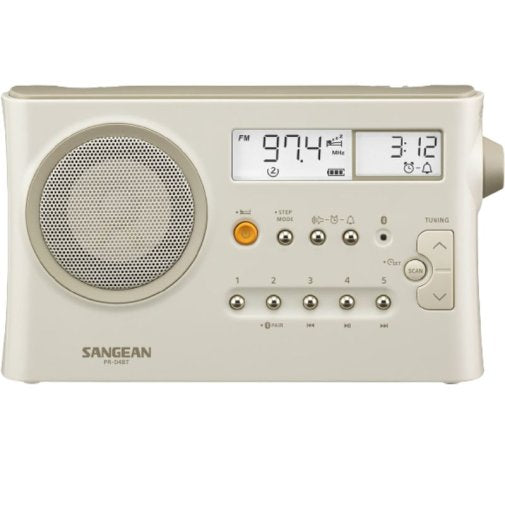 Sangean PR-D4 BT radio vaalea beige